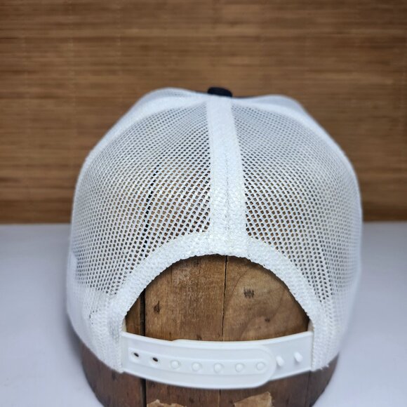 Vintage GE Appliances Snap-Back Hat Dark Blue White Mesh Back 100% Cotton - Picture 6 of 10